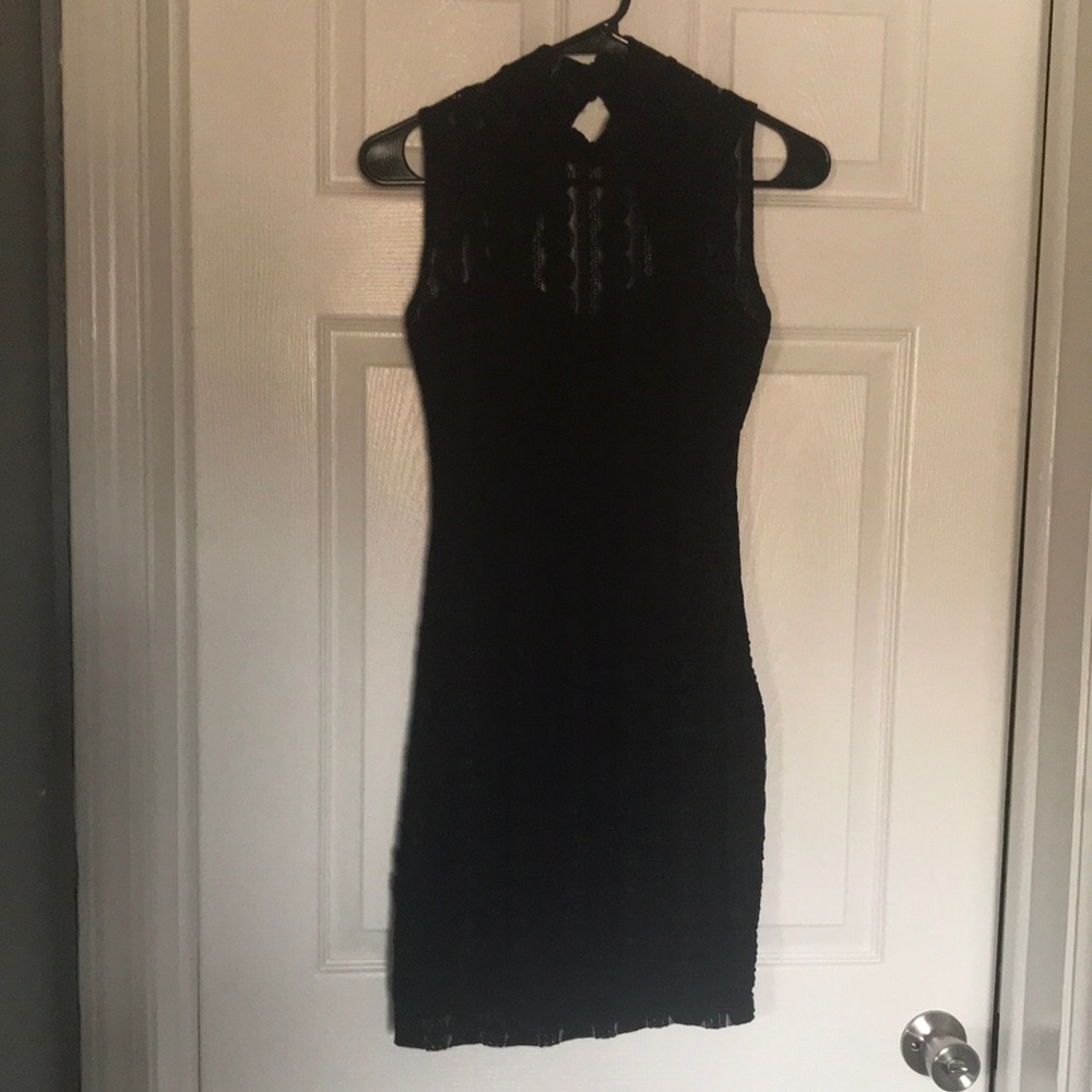 Black lace short dress - L - Forever 21